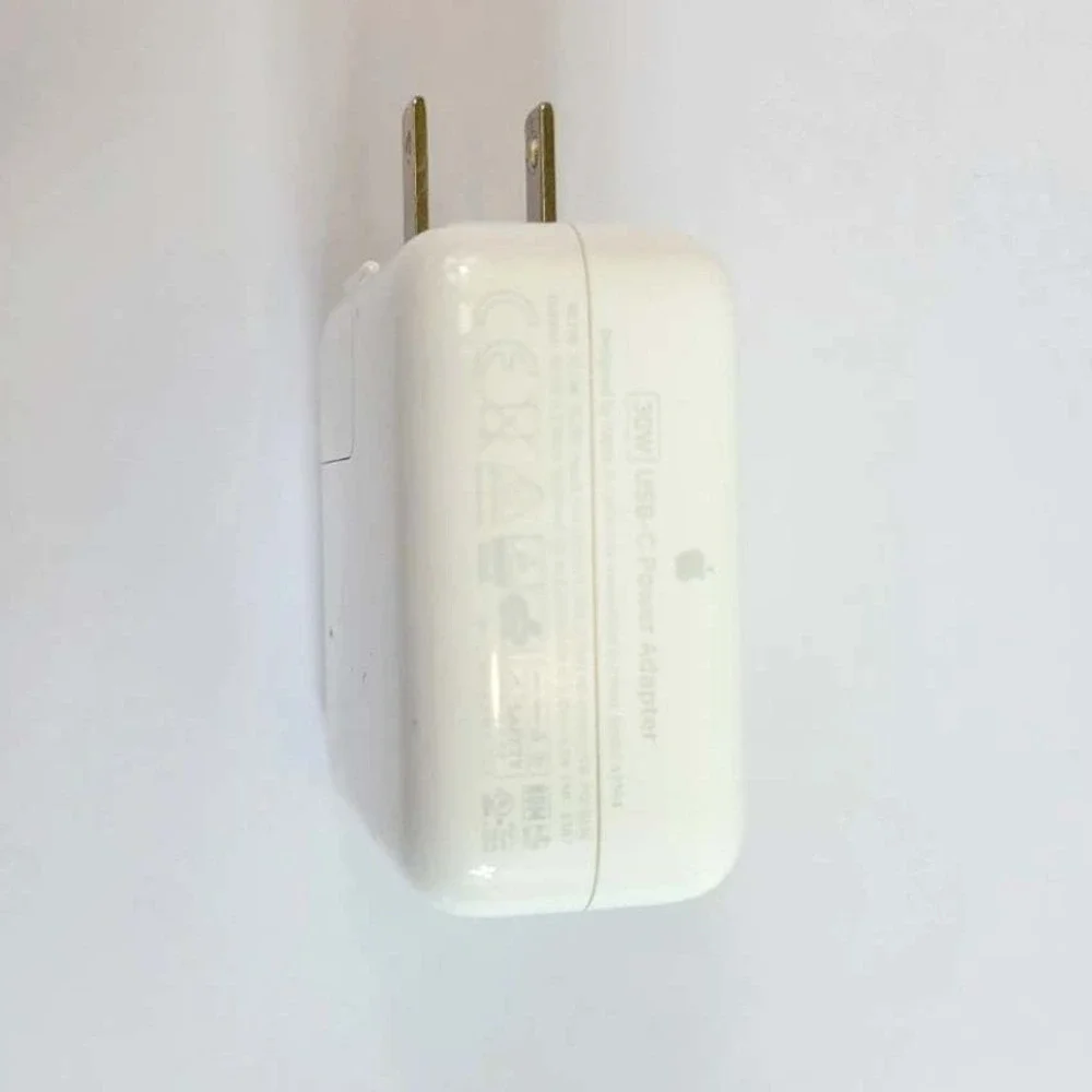Apple 30W USB-C Power Adapter Wall Charger White A2164 for MacBook iPhone iPad